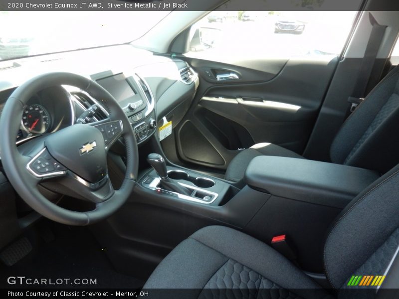 Silver Ice Metallic / Jet Black 2020 Chevrolet Equinox LT AWD