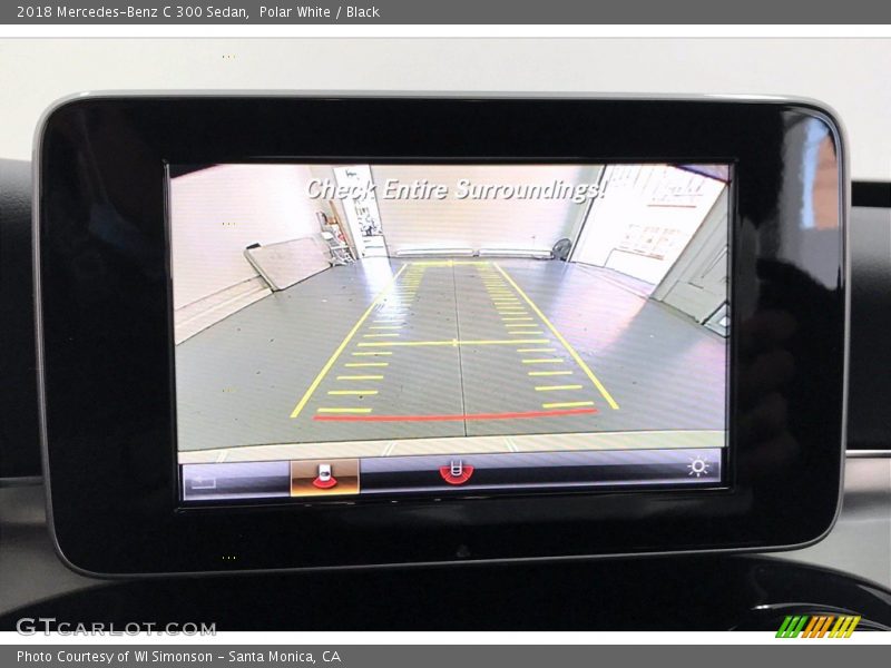 Polar White / Black 2018 Mercedes-Benz C 300 Sedan