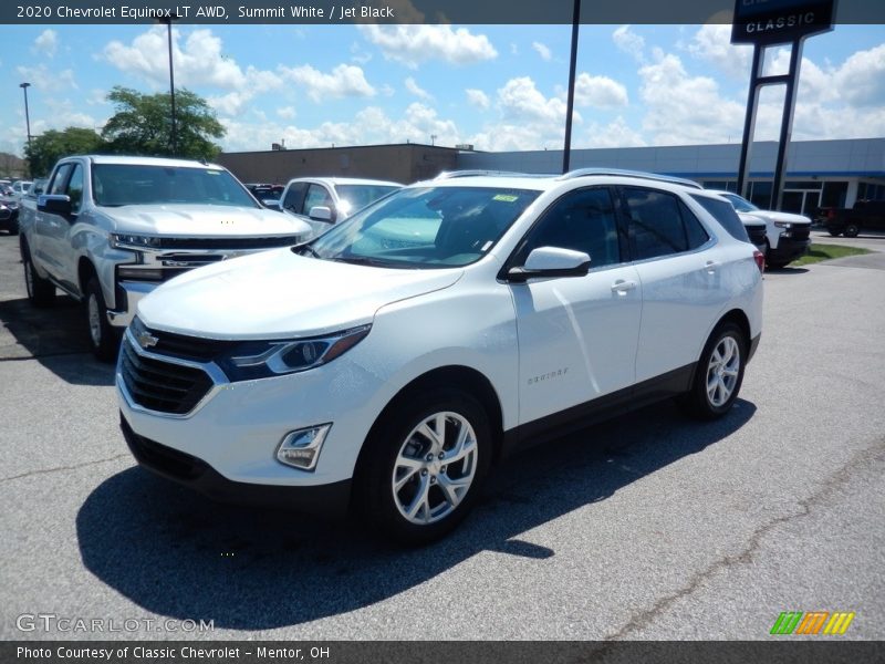 Summit White / Jet Black 2020 Chevrolet Equinox LT AWD