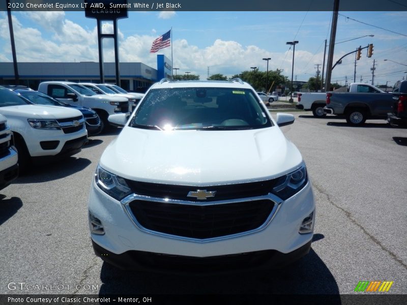 Summit White / Jet Black 2020 Chevrolet Equinox LT AWD
