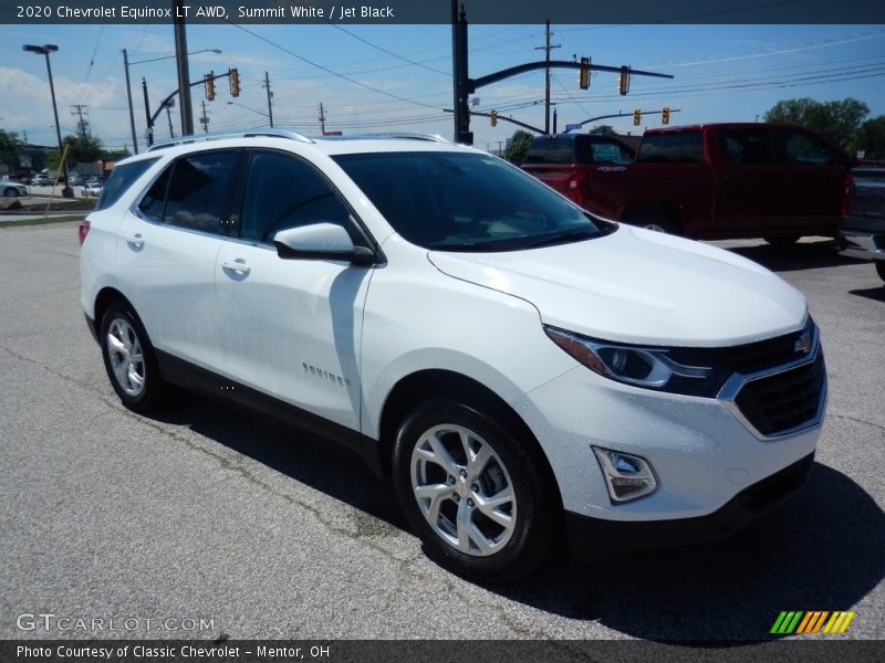 Summit White / Jet Black 2020 Chevrolet Equinox LT AWD