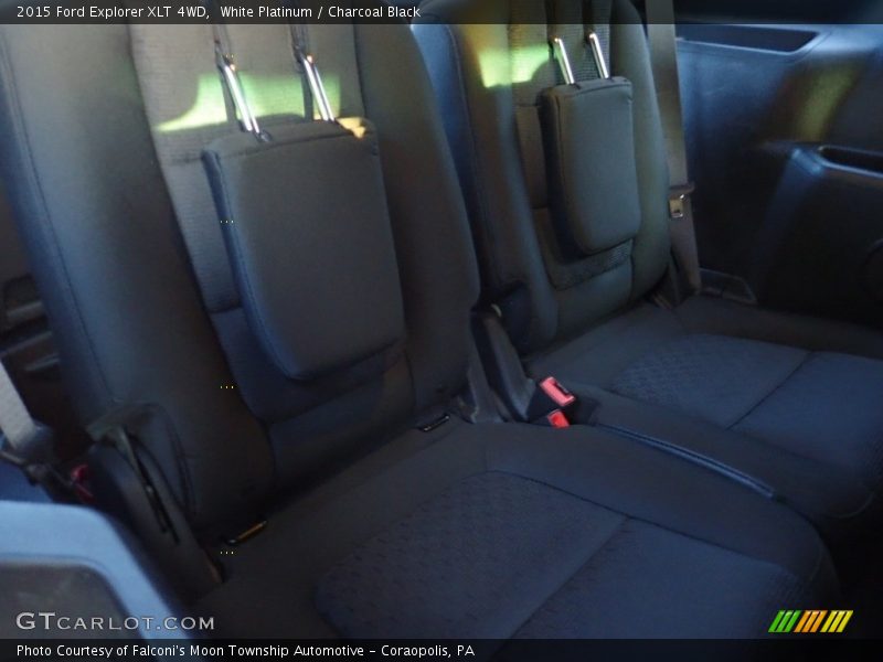 White Platinum / Charcoal Black 2015 Ford Explorer XLT 4WD