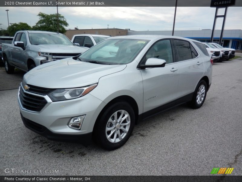 Silver Ice Metallic / Jet Black 2020 Chevrolet Equinox LT