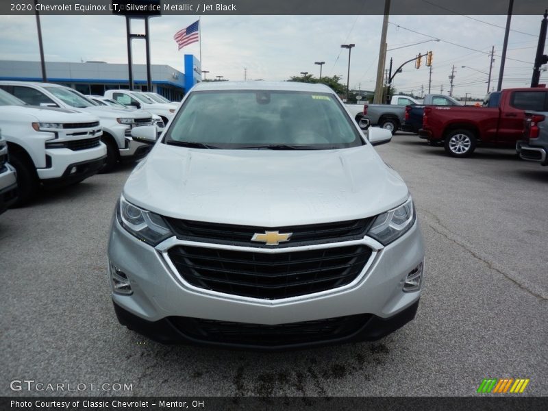 Silver Ice Metallic / Jet Black 2020 Chevrolet Equinox LT