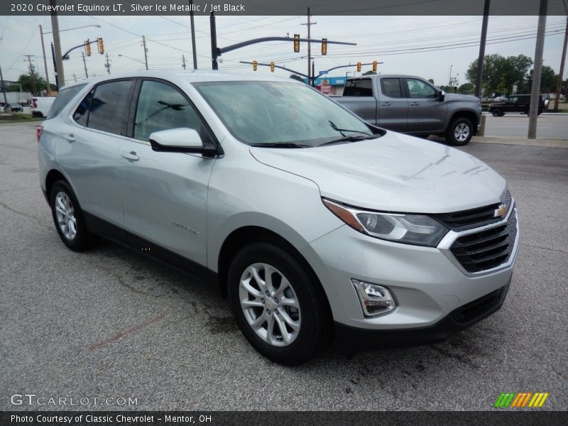 Silver Ice Metallic / Jet Black 2020 Chevrolet Equinox LT