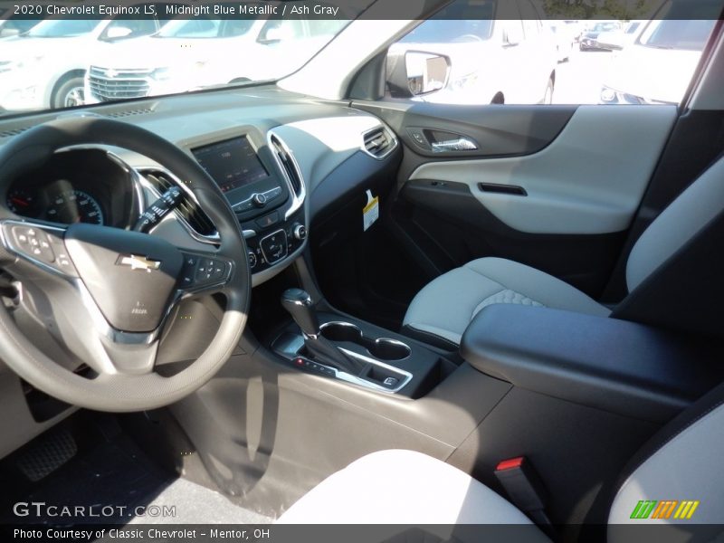 Midnight Blue Metallic / Ash Gray 2020 Chevrolet Equinox LS