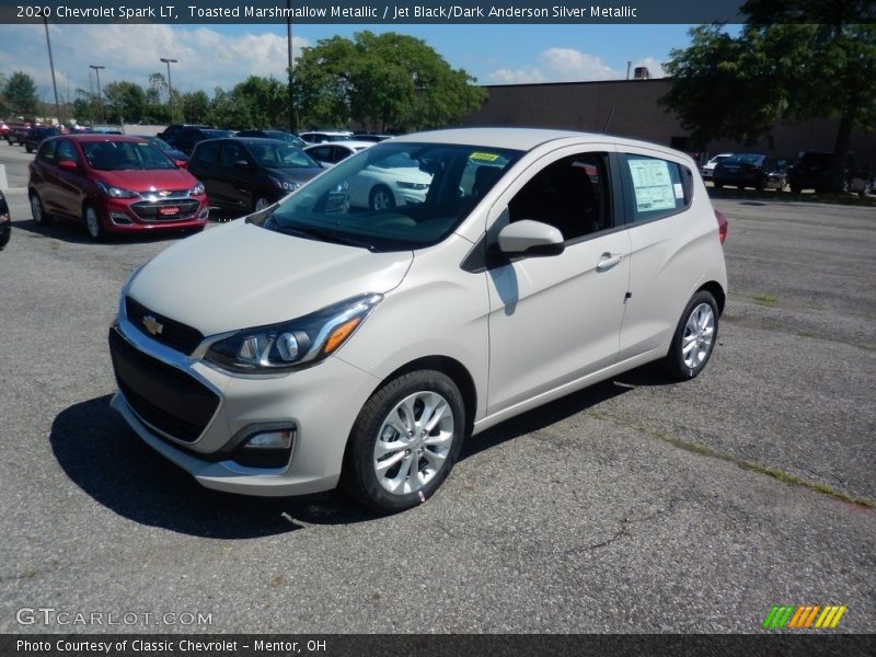 Toasted Marshmallow Metallic / Jet Black/Dark Anderson Silver Metallic 2020 Chevrolet Spark LT