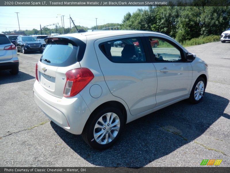 Toasted Marshmallow Metallic / Jet Black/Dark Anderson Silver Metallic 2020 Chevrolet Spark LT