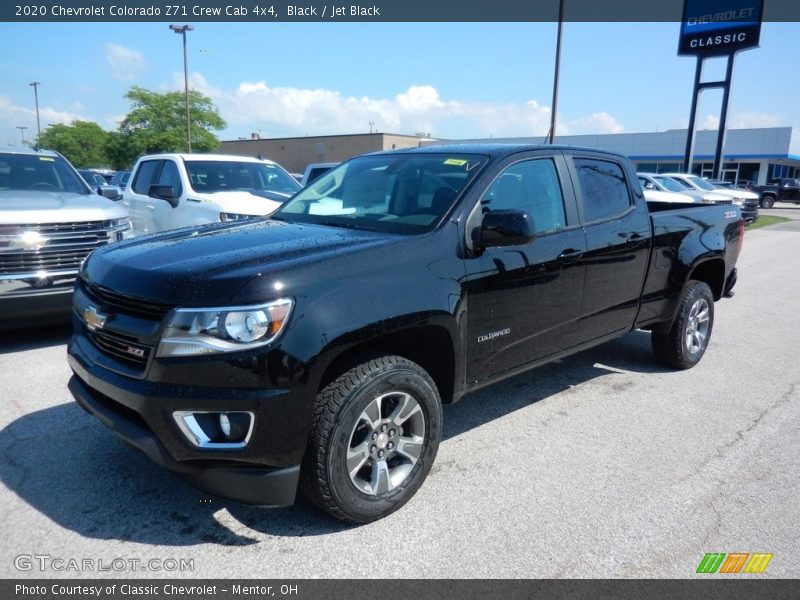 Black / Jet Black 2020 Chevrolet Colorado Z71 Crew Cab 4x4