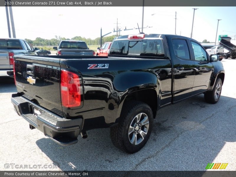 Black / Jet Black 2020 Chevrolet Colorado Z71 Crew Cab 4x4