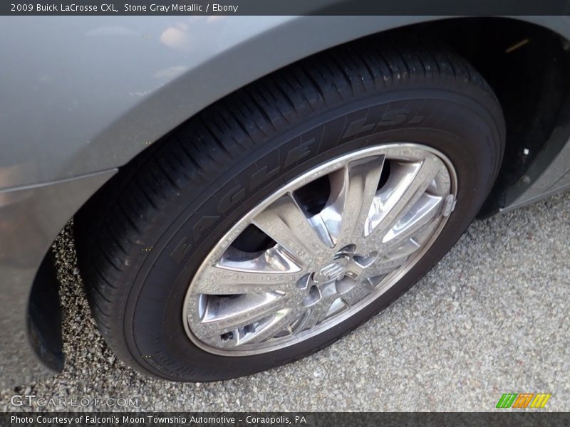 Stone Gray Metallic / Ebony 2009 Buick LaCrosse CXL