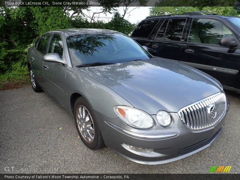 Stone Gray Metallic / Ebony 2009 Buick LaCrosse CXL