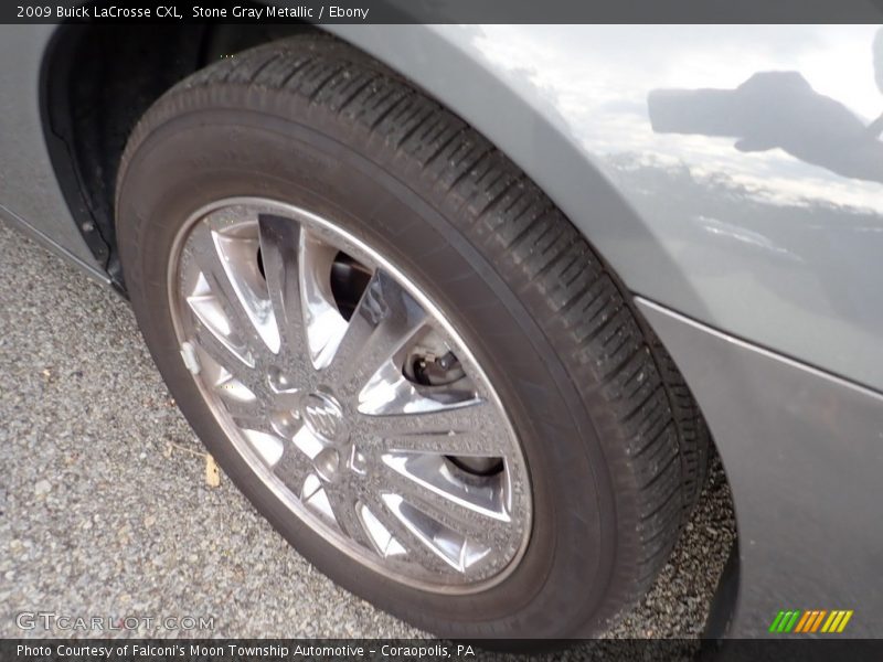 Stone Gray Metallic / Ebony 2009 Buick LaCrosse CXL