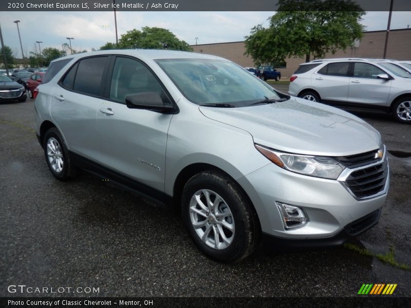 Silver Ice Metallic / Ash Gray 2020 Chevrolet Equinox LS