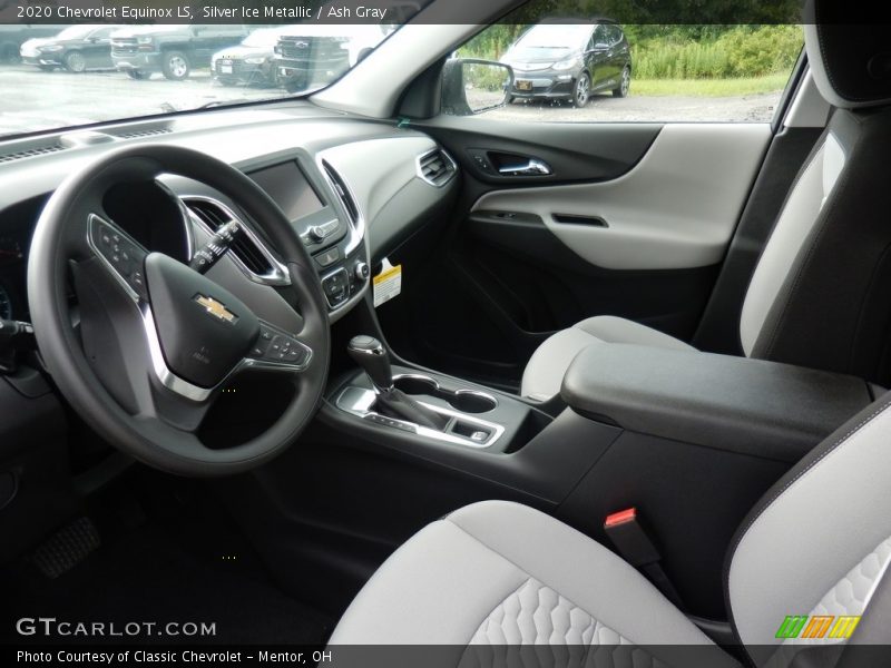 Silver Ice Metallic / Ash Gray 2020 Chevrolet Equinox LS