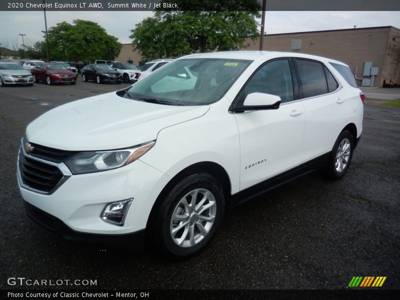 Summit White / Jet Black 2020 Chevrolet Equinox LT AWD
