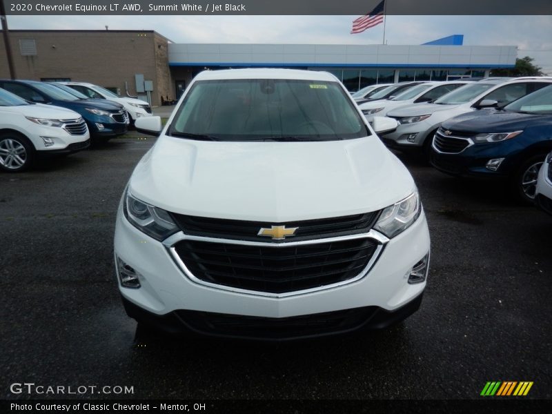Summit White / Jet Black 2020 Chevrolet Equinox LT AWD