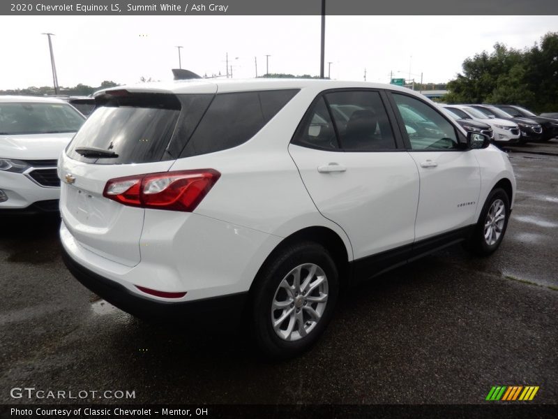 Summit White / Ash Gray 2020 Chevrolet Equinox LS