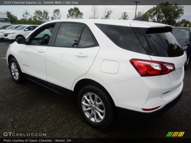 Summit White / Ash Gray 2020 Chevrolet Equinox LS