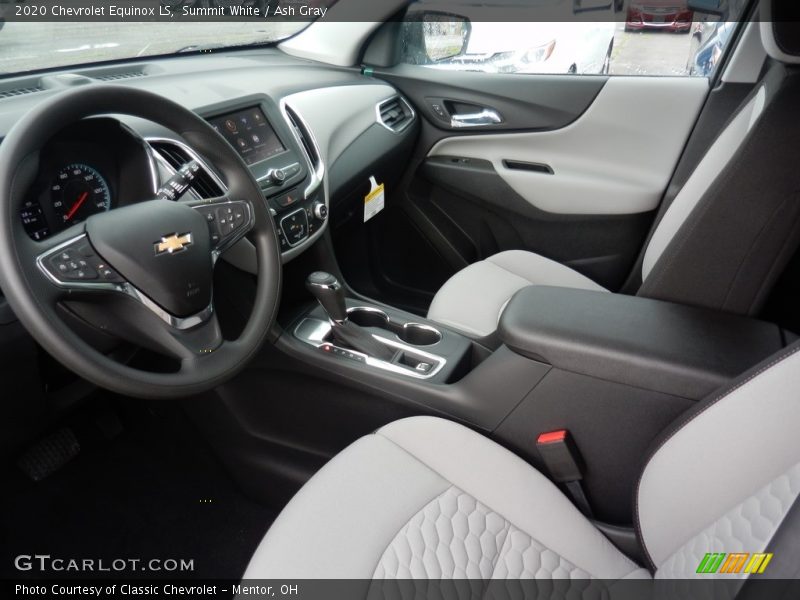 Summit White / Ash Gray 2020 Chevrolet Equinox LS