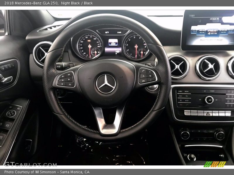 Night Black / Black 2018 Mercedes-Benz GLA 250