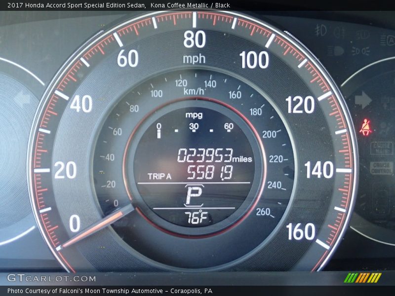 Kona Coffee Metallic / Black 2017 Honda Accord Sport Special Edition Sedan