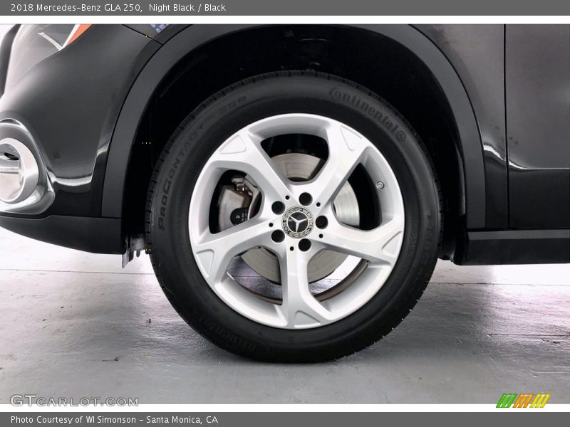 Night Black / Black 2018 Mercedes-Benz GLA 250