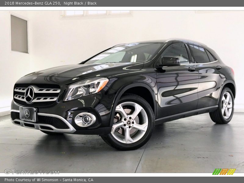Night Black / Black 2018 Mercedes-Benz GLA 250