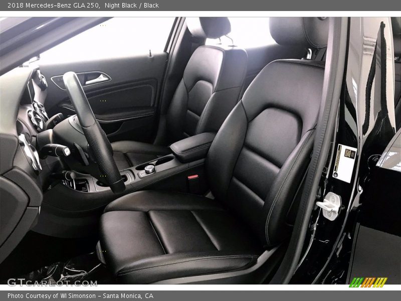 Night Black / Black 2018 Mercedes-Benz GLA 250