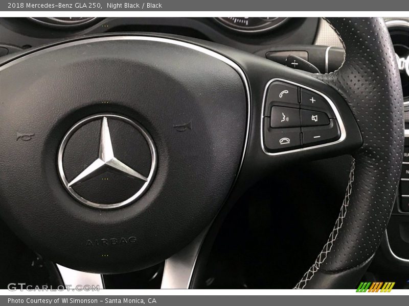 Night Black / Black 2018 Mercedes-Benz GLA 250