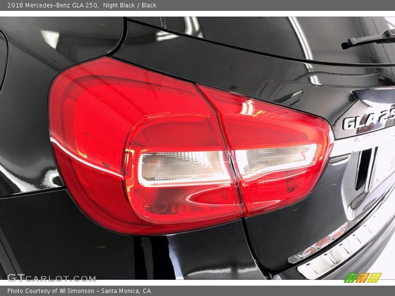 Night Black / Black 2018 Mercedes-Benz GLA 250