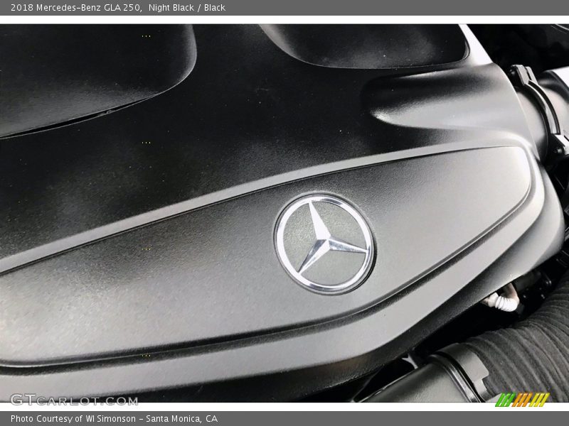 Night Black / Black 2018 Mercedes-Benz GLA 250