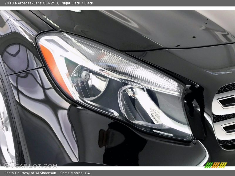 Night Black / Black 2018 Mercedes-Benz GLA 250