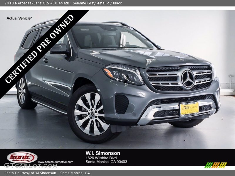 Dealer Info of 2018 GLS 450 4Matic