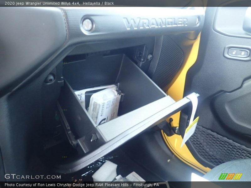 Hellayella / Black 2020 Jeep Wrangler Unlimited Willys 4x4