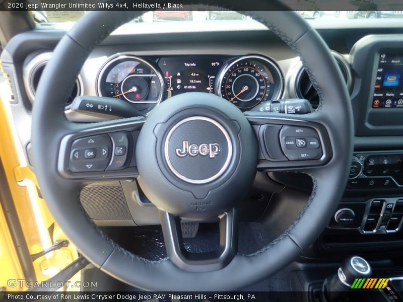  2020 Wrangler Unlimited Willys 4x4 Steering Wheel