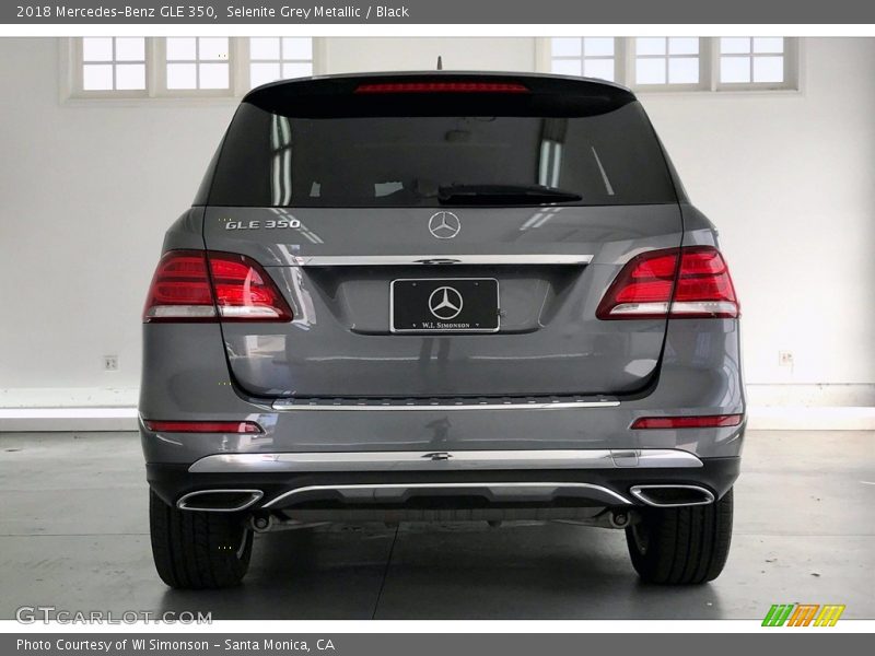 Selenite Grey Metallic / Black 2018 Mercedes-Benz GLE 350