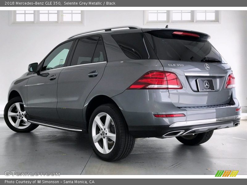 Selenite Grey Metallic / Black 2018 Mercedes-Benz GLE 350