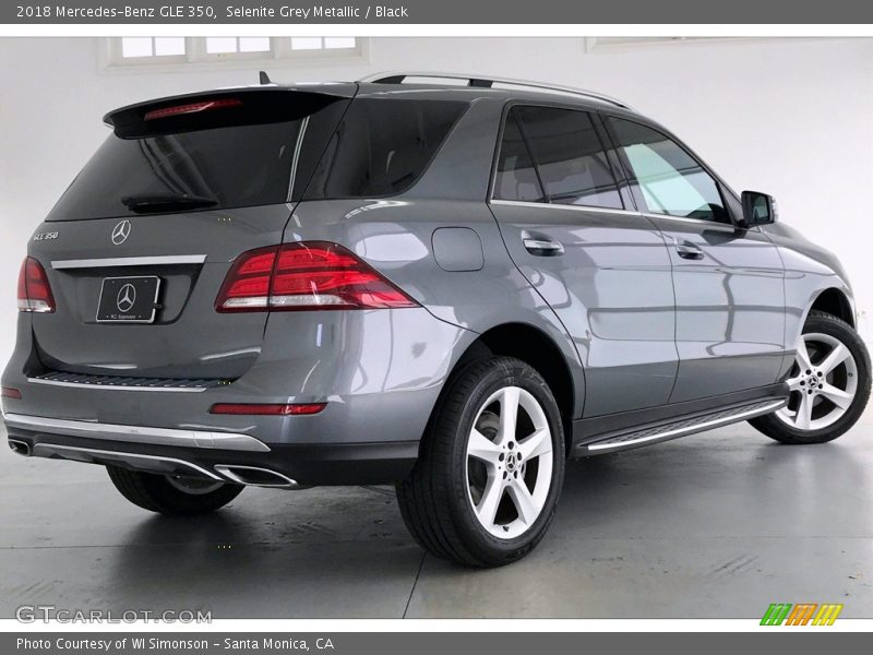 Selenite Grey Metallic / Black 2018 Mercedes-Benz GLE 350