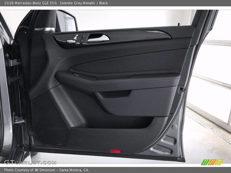 Selenite Grey Metallic / Black 2018 Mercedes-Benz GLE 350