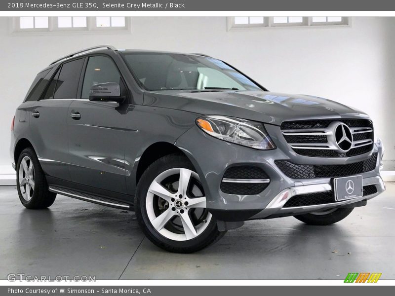 Selenite Grey Metallic / Black 2018 Mercedes-Benz GLE 350