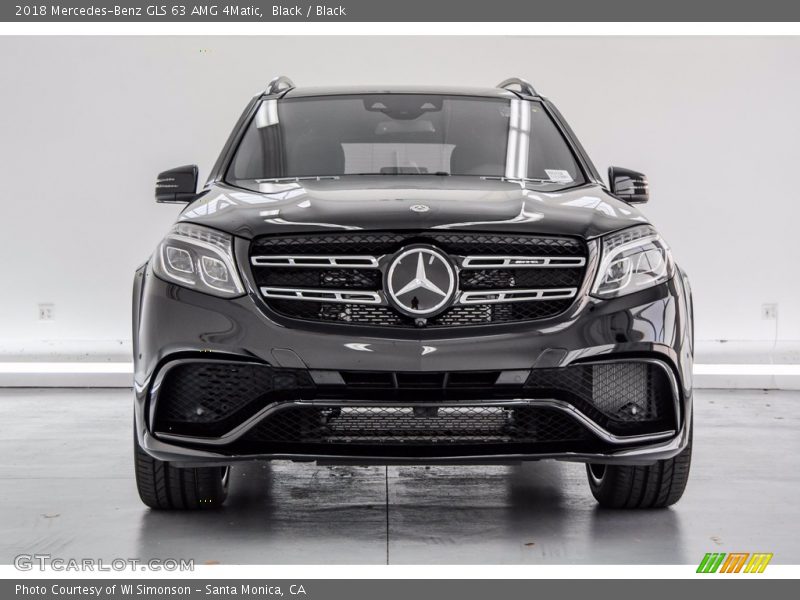 Black / Black 2018 Mercedes-Benz GLS 63 AMG 4Matic