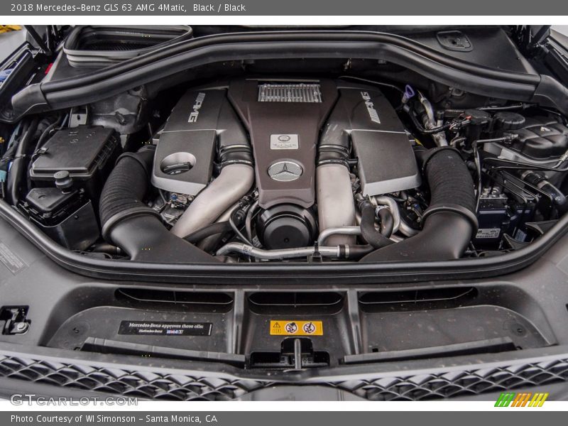Black / Black 2018 Mercedes-Benz GLS 63 AMG 4Matic