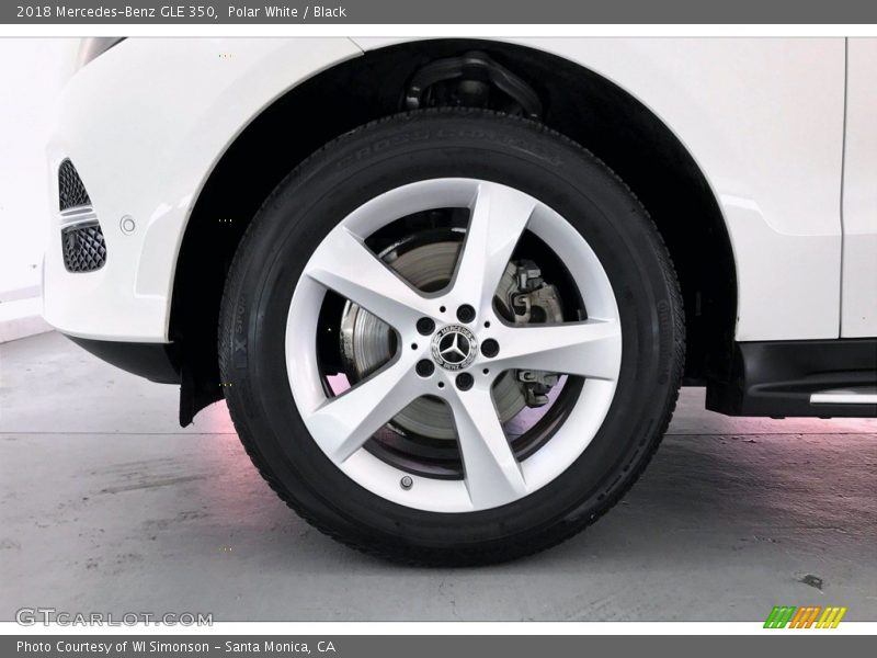 Polar White / Black 2018 Mercedes-Benz GLE 350