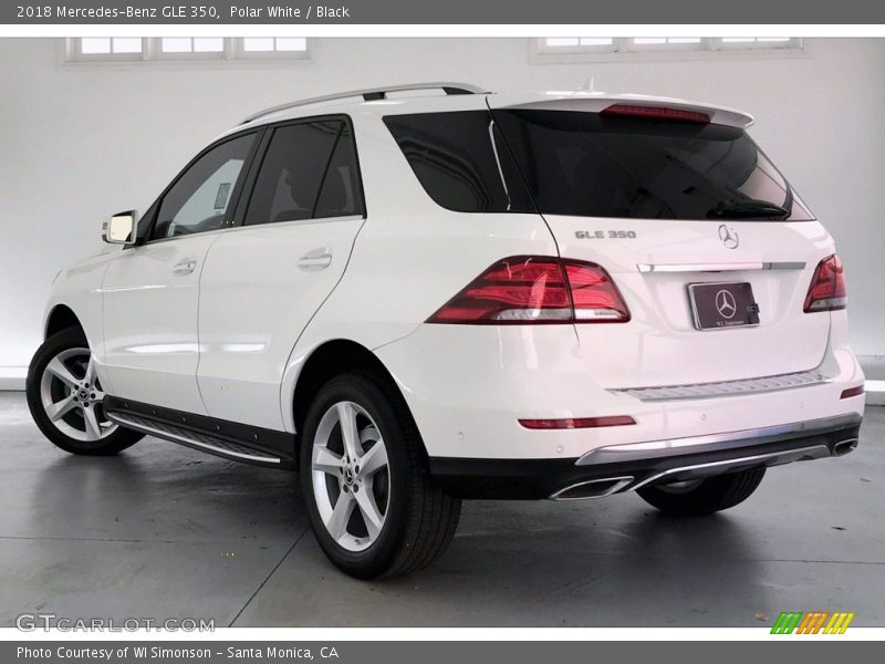 Polar White / Black 2018 Mercedes-Benz GLE 350