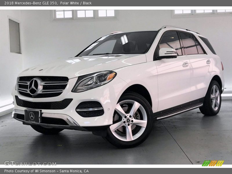 Polar White / Black 2018 Mercedes-Benz GLE 350