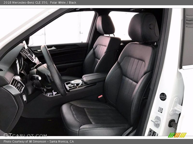 Polar White / Black 2018 Mercedes-Benz GLE 350