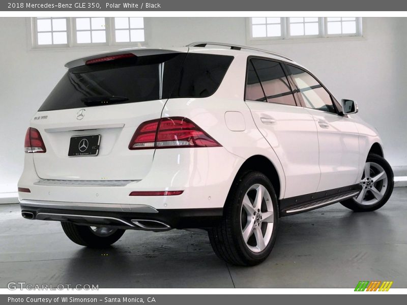 Polar White / Black 2018 Mercedes-Benz GLE 350