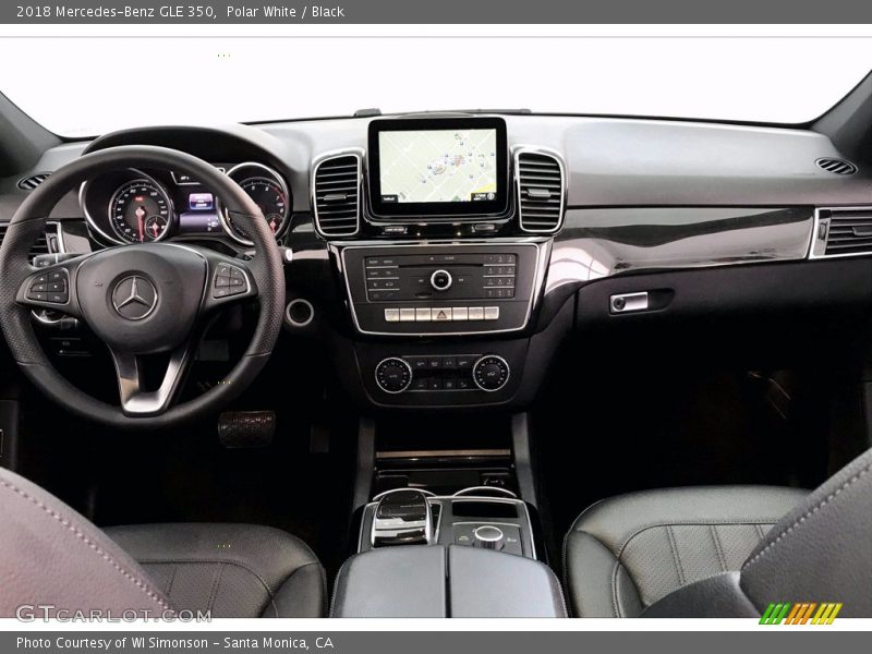 Polar White / Black 2018 Mercedes-Benz GLE 350