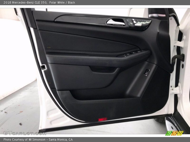 Polar White / Black 2018 Mercedes-Benz GLE 350